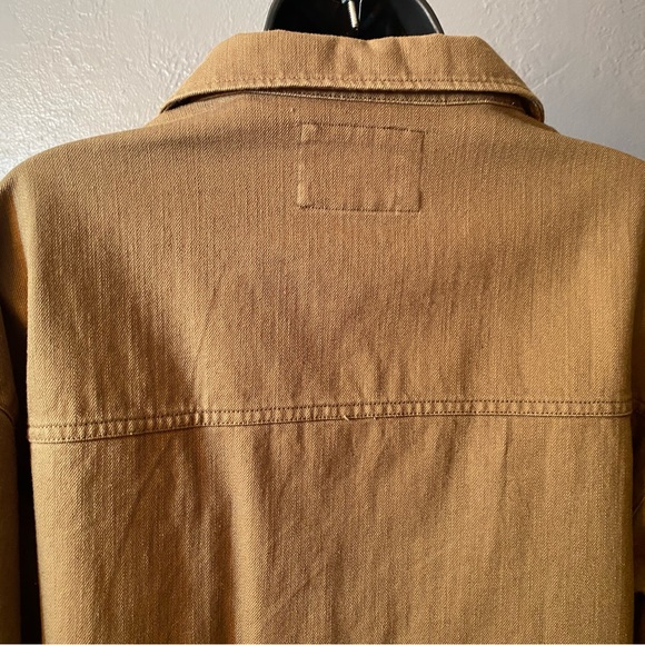 Forever 21 Button Down Long Sleeve khaki Shirt - Picture 3 of 16